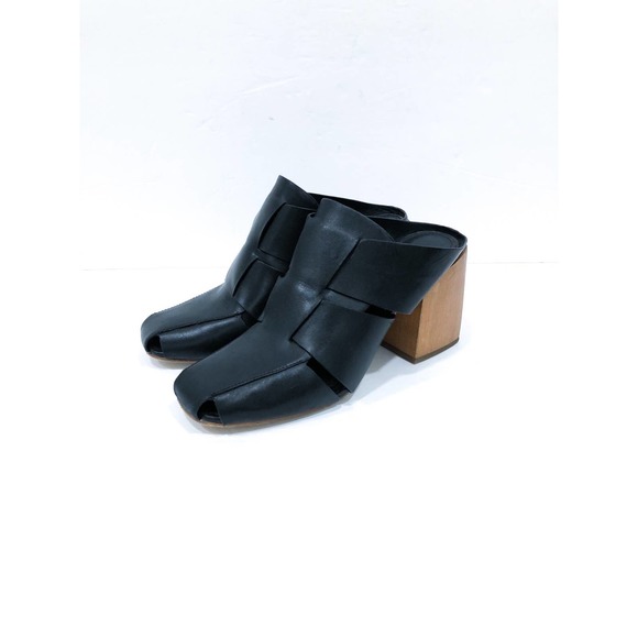 Donald Pliner Lilia Mule Block Heel Slip On Shoes - Picture 9 of 9